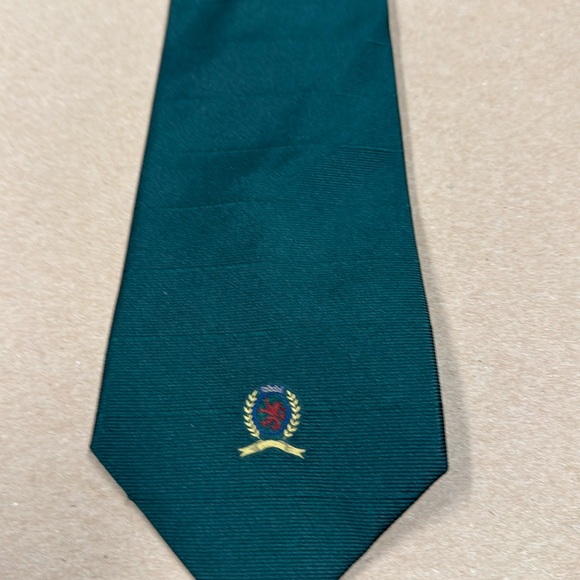 Vintage Tommy Hilfiger green striped tie - Picture 1 of 4